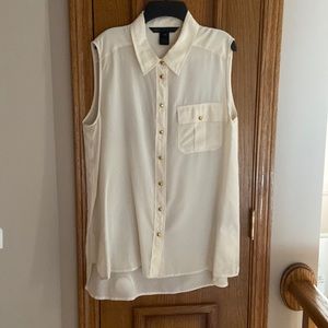 marc jacobs silk blouse / top